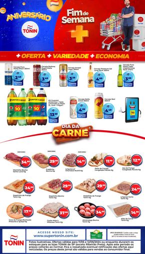 Promoções de Supermercados em Santa Gertrudes | Fim De Semana de Tonin Superatacado | 11/05/2024 - 12/05/2024