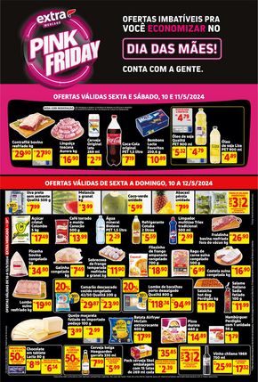Promoções de Supermercados em Valinhos | Pink Friday Extra de Extra | 10/05/2024 - 11/05/2024