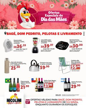 Promoções de Supermercados em Dom Pedrito | Oferta Super Nicolini de Super Nicolini | 10/05/2024 - 12/05/2024