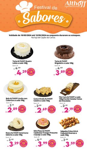 Catálogo Althoff Supermercados em Capão da Canoa | Festival de Sabores - RS | 10/05/2024 - 12/05/2024