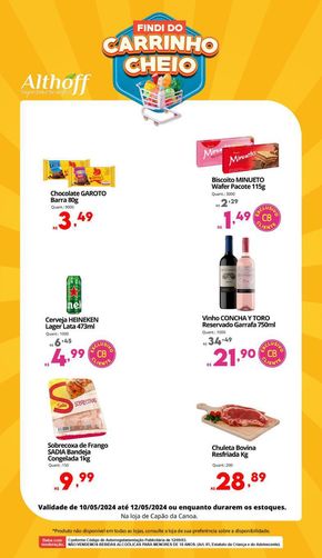 Catálogo Althoff Supermercados em Capão da Canoa | Findi do Carrinho Cheio - RS | 10/05/2024 - 12/05/2024