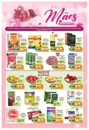 Promoções de Supermercados em Tupã | Ofertas - Bastos de Supermercados Kawakami | 10/05/2024 - 13/05/2024