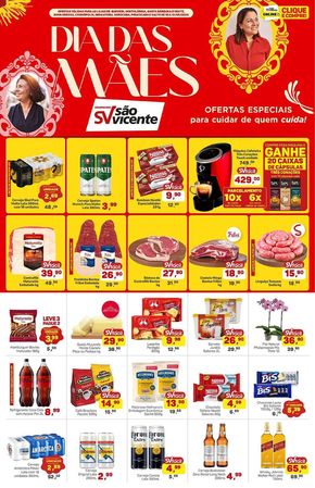Catálogo Supermercados São Vicente em Santa Bárbara d'Oeste | Oferta Supermercados São Vicente | 10/05/2024 - 12/05/2024