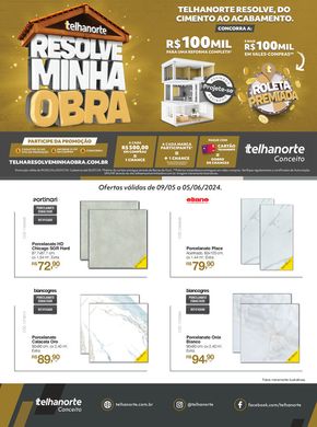 Catálogo Telhanorte em São Paulo | Telhanorte Ofertas | 10/05/2024 - 05/06/2024