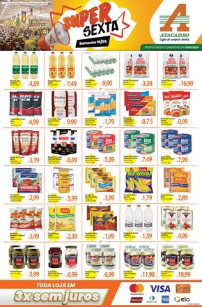 Promoções de Supermercados em Campo Largo | Atacadão - Super Sexta de Atacadão | 10/05/2024 - 10/05/2024