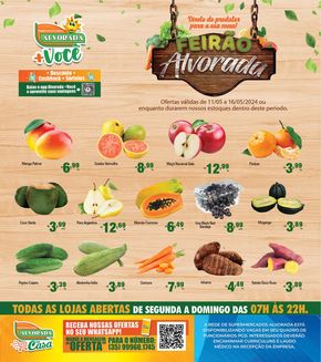 Promoções de Supermercados em Ouro Fino | Feirão Alvorada de Supermercados Alvorada | 13/05/2024 - 16/05/2024