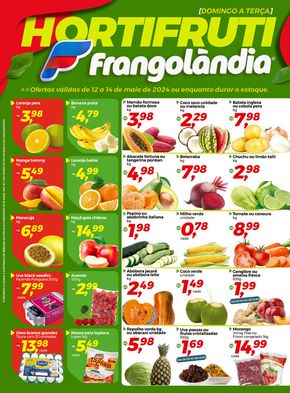 Catálogo Super Frangolândia | Hortifruti Super Frangolândia | 13/05/2024 - 14/05/2024