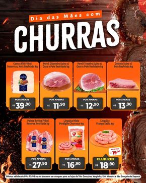 Promoções de Supermercados em Carmópolis de Minas | Oferta Supermercados Rex de Supermercados Rex | 13/05/2024 - 15/05/2024
