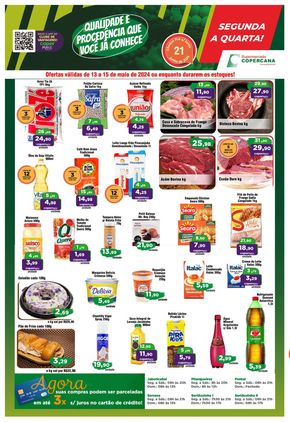 Promoções de Supermercados em Casa Branca | Ofertas Copercana de Copercana | 13/05/2024 - 15/05/2024