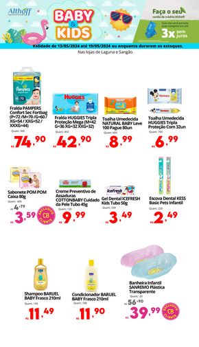 Catálogo Althoff Supermercados em Cocal do Sul | Especial Bebê Infantil - LS | 13/05/2024 - 19/05/2024