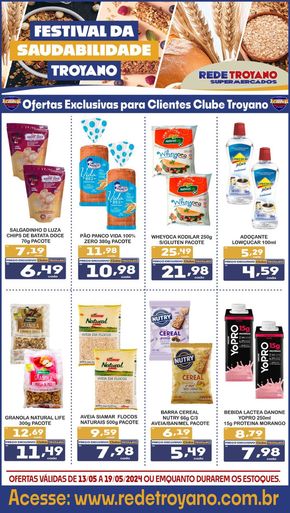 Catálogo Rede Troyano de Supermercados em Dracena | FESTIVAL DA SAUDABILIDADE  | 13/05/2024 - 19/05/2024
