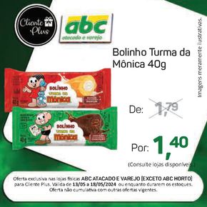 Catálogo Supermercados ABC em Santos Dumont | Oferta Especial Cliente Plus Atacados | 13/05/2024 - 18/05/2024