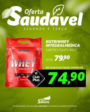 Promoções de Supermercados em Espírito Santo do Pinhal | Oferta Spasso Sabores de Spasso Sabores | 13/05/2024 - 14/05/2024