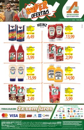 Promoções de Supermercados em Campina Grande | Atacadão - Super Ofertas de Atacadão | 13/05/2024 - 19/05/2024