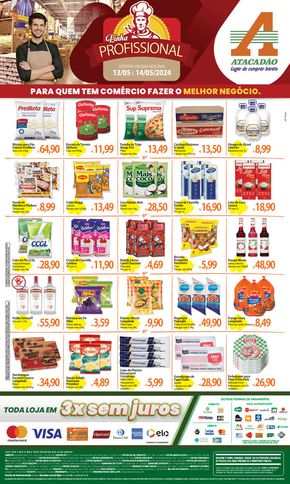 Promoções de Supermercados em Quatro Barras | Atacadão - Linha Profissional de Atacadão | 13/05/2024 - 14/05/2024