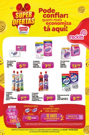 Promoções de Supermercados em Paulista | SUPER OFERTAS NOVO ATACAREJO de Novo Atacarejo | 13/05/2024 - 19/05/2024