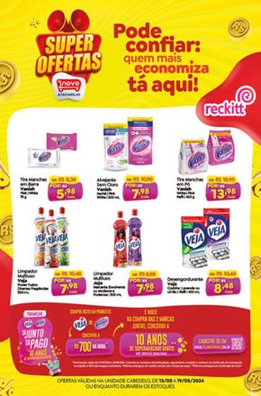 Promoções de Supermercados em João Pessoa | SUPER OFERTAS NOVO ATACAREJO de Novo Atacarejo | 13/05/2024 - 19/05/2024