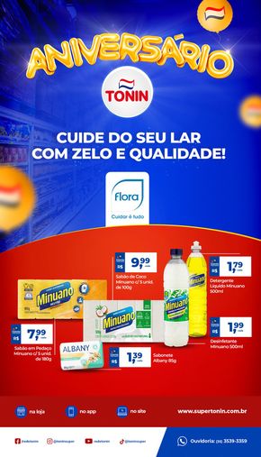 Promoções de Supermercados em Monte Azul Paulista | Aniversário de Tonin Superatacado | 13/05/2024 - 17/05/2024