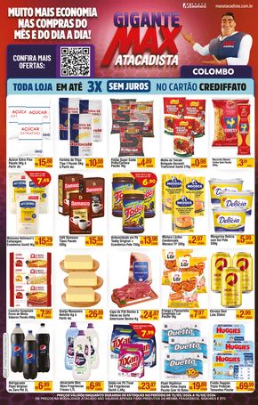 Promoções de Supermercados em Colombo | Ofertas Max Atacadista de Max Atacadista | 14/05/2024 - 19/05/2024