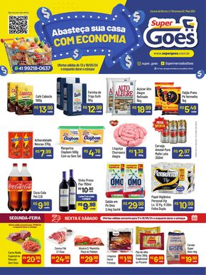 Promoções de Supermercados em Mandirituba | Oferta Supermercados Goes de Supermercados Goes | 14/05/2024 - 18/05/2024