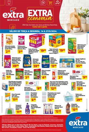 Promoções de Supermercados em Duque de Caxias | Extra Economia  de Extra | 14/05/2024 - 27/05/2024