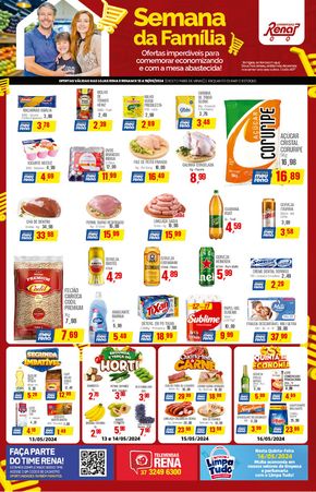 Catálogo Supermercados Rena em Itaúna | Oferta Supermercados Rena | 14/05/2024 - 19/05/2024