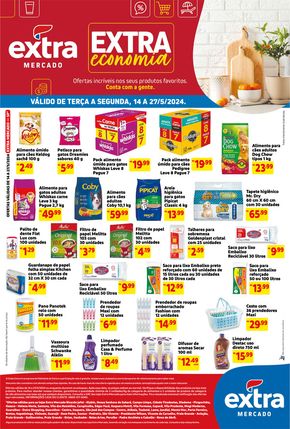 Promoções de Supermercados em Itatiba | Mercado Extra Economia  de Mercado Extra | 14/05/2024 - 27/05/2024
