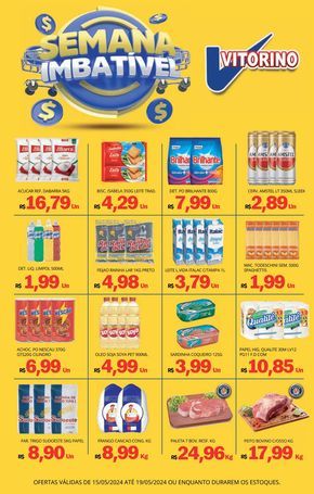 Catálogo Supermercado Vitorino em Joinville | Oferta Supermercado Vitorino | 15/05/2024 - 19/05/2024