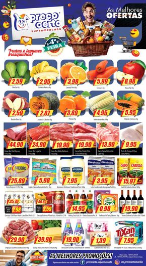 Promoções de Supermercados em Pompéia | Ofertas Preço Certo de Preço Certo | 14/05/2024 - 16/05/2024