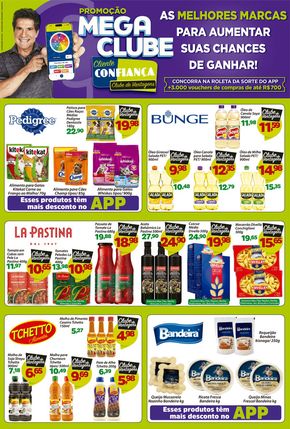 Promoções de Supermercados em Pompéia | Mega Clube Confiança Supermercados de Confiança Supermercados | 14/05/2024 - 16/05/2024