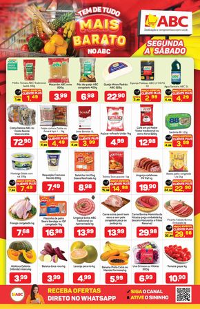 Catálogo Supermercados ABC em Novo Jardim | Supermercados ABC Oferta Semanal Varejo | 14/05/2024 - 18/05/2024
