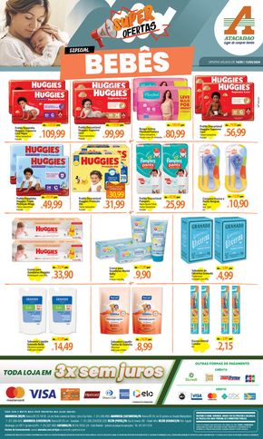 Promoções de Supermercados em Barcarena | Atacadão - Bebês de Atacadão | 14/05/2024 - 15/05/2024