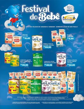 Catálogo Proença Supermercados em Santa Fé do Sul | Festival do Bebê | 15/05/2024 - 16/06/2024