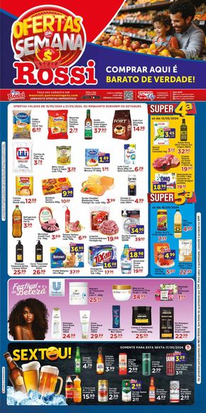 Catálogo Rossi Supermercados em Ferraz de Vasconcelos | Ofertas Da Semana  | 15/05/2024 - 21/05/2024
