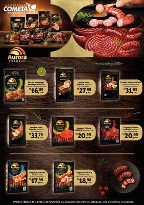 Promoções de Supermercados em Caucaia | COOPERADO AURORA de Cometa Supermercados | 15/05/2024 - 22/05/2024