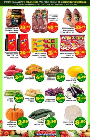 Promoções de Supermercados em Pirangi | Ofertas Iquegami Supermercados de Iquegami Supermercados | 15/05/2024 - 23/05/2024
