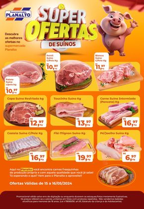Catálogo Supermercados Planalto em Umuarama | Super Ofertas  | 15/05/2024 - 16/05/2024