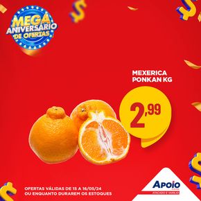 Promoções de Supermercados em Curvelo | Ofertas Apoio Mineiro de Apoio Mineiro | 15/05/2024 - 16/05/2024