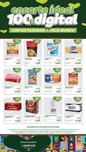Catálogo Hiperideal Supermercados em Mata de São João | Ofertas Hiperideal Supermercados | 15/05/2024 - 21/05/2024