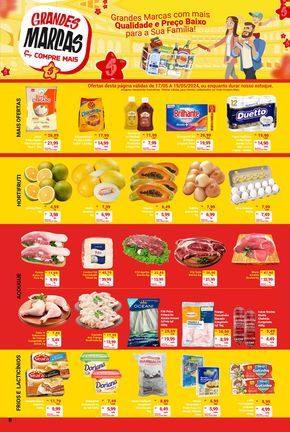 Promoções de Supermercados em São Bento do Sul | GRANDES MARCAS  de Compre Mais | 17/05/2024 - 23/05/2024