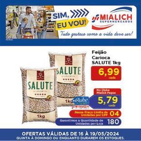 Catálogo Mialich Supermercados em Ribeirão Preto | Oferta Mialich Supermercados | 16/05/2024 - 19/05/2024