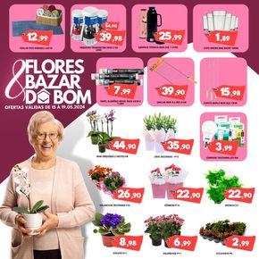 Catálogo Rancho Bom Supermercados em Jaraguá do Sul | Flores Bazar Da Bom | 16/05/2024 - 19/05/2024