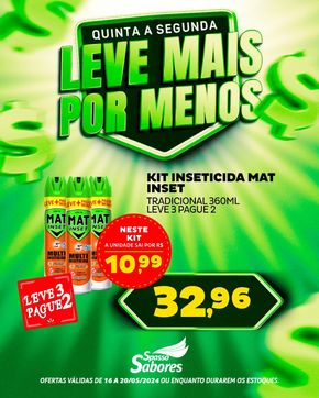 Promoções de Supermercados em Andradas | Oferta Spasso Sabores de Spasso Sabores | 16/05/2024 - 20/05/2024