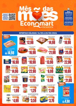 Promoções de Supermercados em Santa Luzia | Mês Das Mães Economart Atacadista  de Economart Atacadista | 16/05/2024 - 20/05/2024