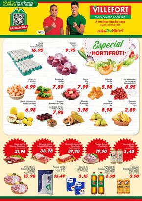 Promoções de Supermercados em Sarzedo | Ofertas Villefort Atacadista de Villefort Atacadista | 16/05/2024 - 19/05/2024