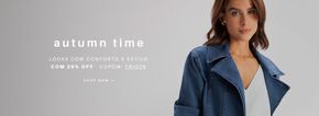 Promoções de Moda em Campina Grande | Autumn Time Com 20% Off de Bobstore | 16/05/2024 - 16/06/2024