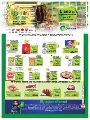 Promoções de Supermercados em Itatiba | Ofertas Covabra Supermercados de Covabra Supermercados | 16/05/2024 - 22/05/2024