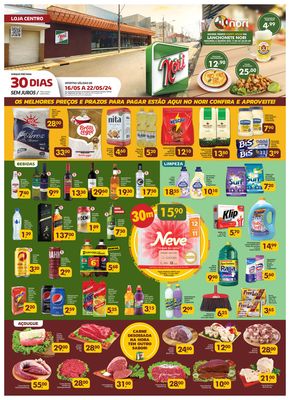 Catálogo Supermercados Nori em Altinópolis | Oferta Supermercados Nori | 16/05/2024 - 22/05/2024