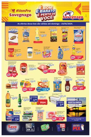Promoções de Supermercados em Americana | Ofertas Supermercados Savegnago de Supermercado Savegnago | 16/05/2024 - 22/05/2024