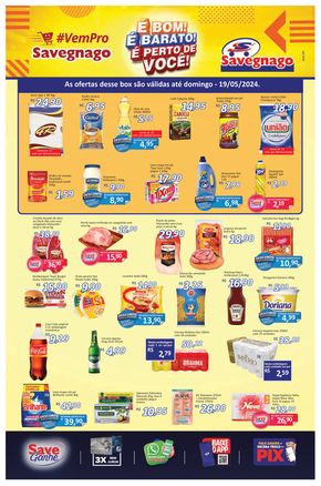 Promoções de Supermercados em Franca | Ofertas Supermercados Savegnago de Supermercado Savegnago | 16/05/2024 - 22/05/2024